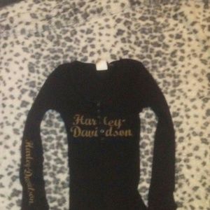 Harley Davidson long sleeve thermal top